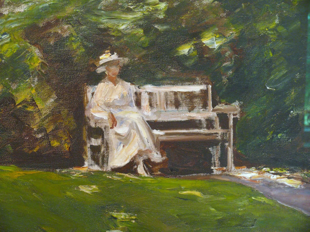 Nel giardino dell'artista 1